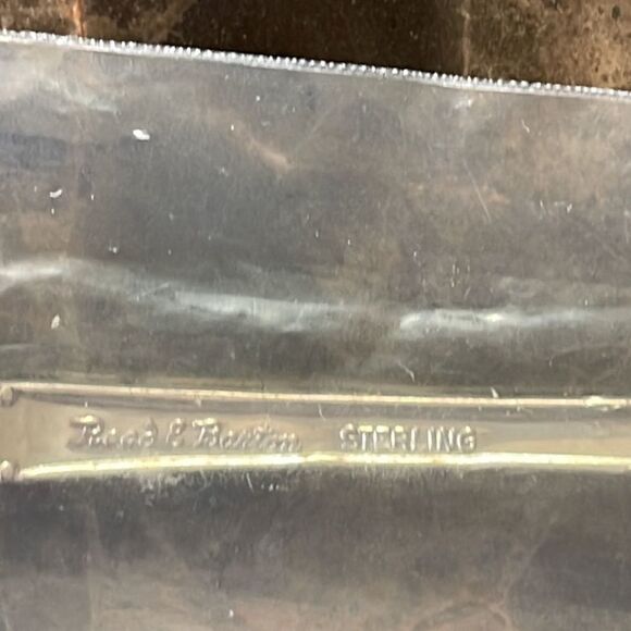 NWT Reed and Barton Hampton Court sterling silver tea spoon 100 year warranty - Picture 4 of 6